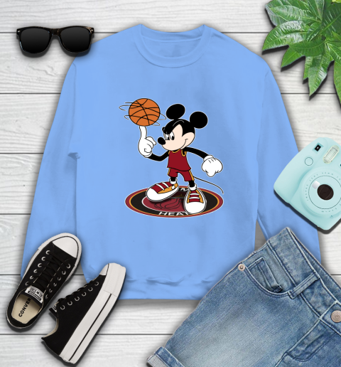 NBA Basketball Miami Heat Cheerful Mickey Disney Shirt Sweatshirt 12 NBA Basketball Miami Heat Cheerful Mickey Disney Shirt Sweatshirt - Image 12