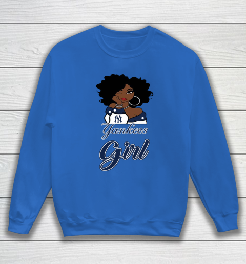 New York Yankeess Girl MLB Sweatshirt 7