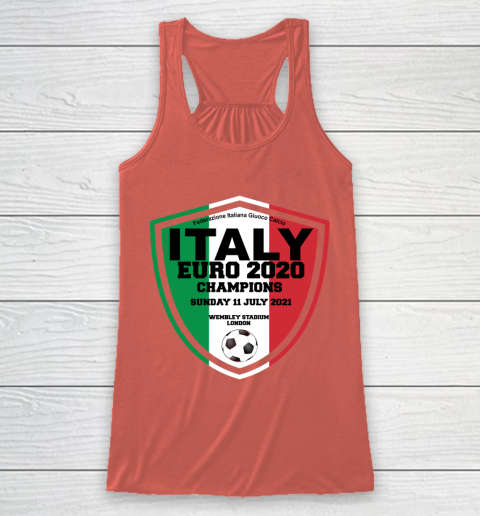 Italy Football Italian Football Forza Italia Champions Euro 2020 Racerback Tank 3