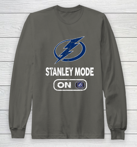 Tampa Bay Lightning Stanley Mode On Long Sleeve T-Shirt 5