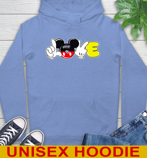 Cleveland Cavaliers NBA Basketball Love Mickey Disney Sports Hoodie - Image 12