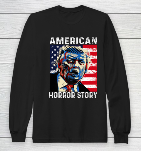 Anti Trump Horror American Story Zombie Trump Halloween Premium T Shirt.LOSGT6U9C7 Long Sleeve T-Shirt