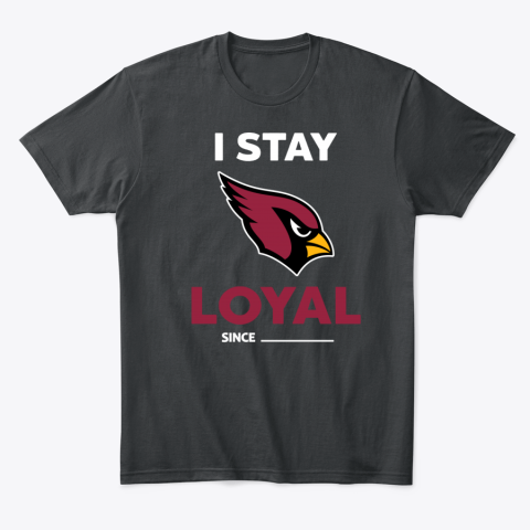 ps5v arizona cardinals i stay loyal classic t shirt 2 front black
