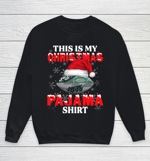 New York Jets This Is My Christmas Pajama Shirt NFL Youth Sweatshirt