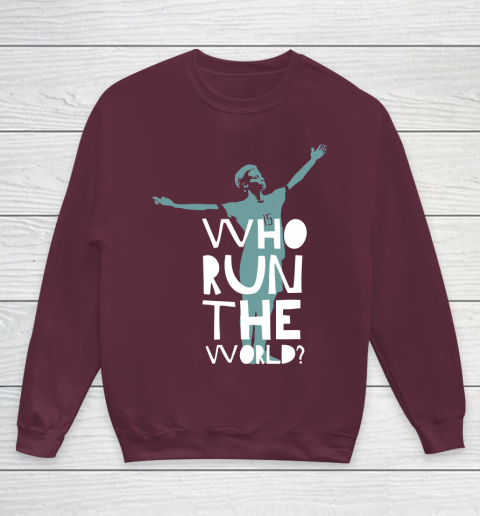 Megan Rapinoe Who Run The World Youth Sweatshirt 4