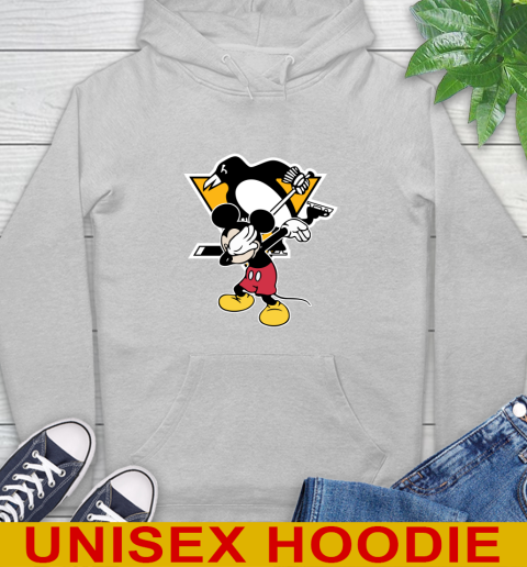 Pittsburgh Penguins NHL Hockey Dabbing Mickey Disney Sports Hoodie 6