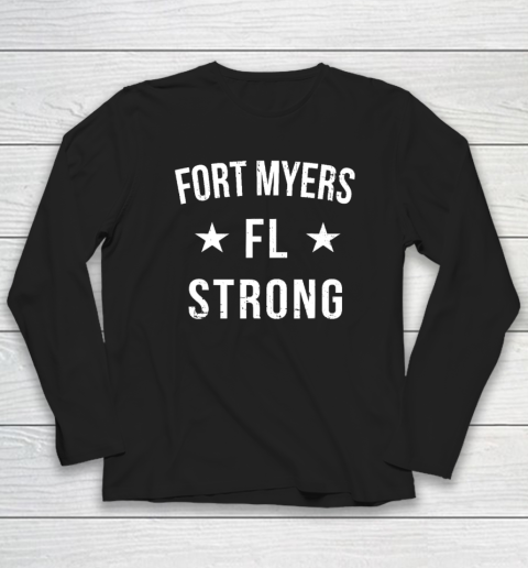 Fort Myers Florida Strong Prayer Support Long Sleeve T-Shirt
