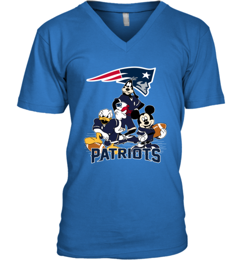 NFL New England Patriots Mickey Mouse Donald Duck Goofy Football