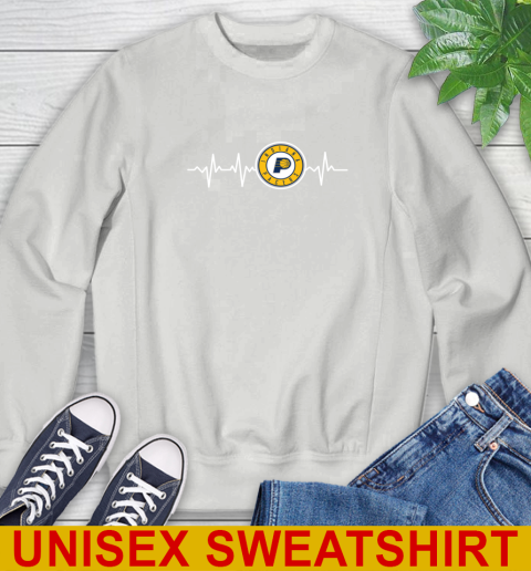 Indiana Pacers NBA Basketball Heart Beat Shirt Sweatshirt 5