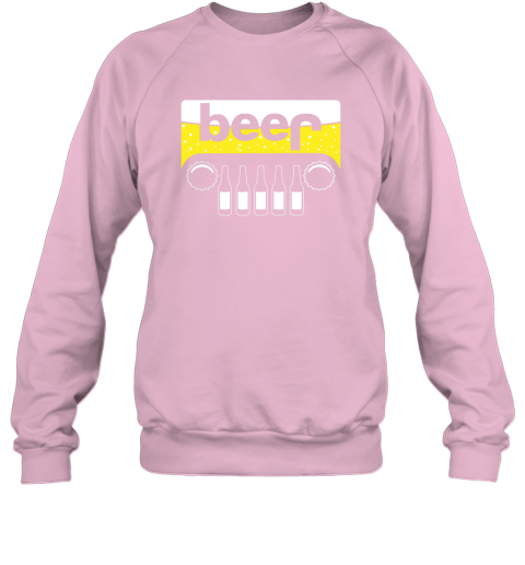2jfz beer and jeep shirts sweatshirt 35 front light pink