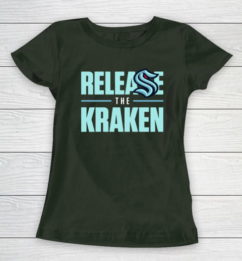 Release The Kraken T Shirt – Seattle Kraken Women's T-Shirt 4