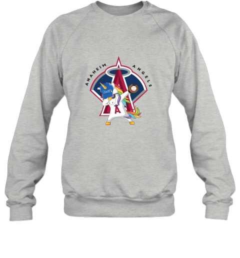 Hip Hop Dabbing Unicorn Flippin Love Los Angeles Angels Sweatshirt