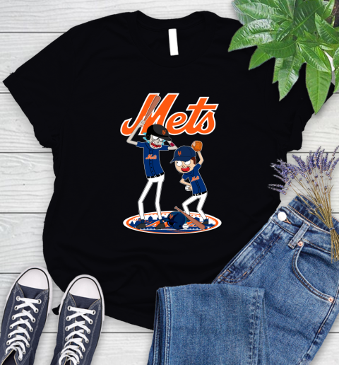 MLB New York Mets Rick And Morty Baseball 92
