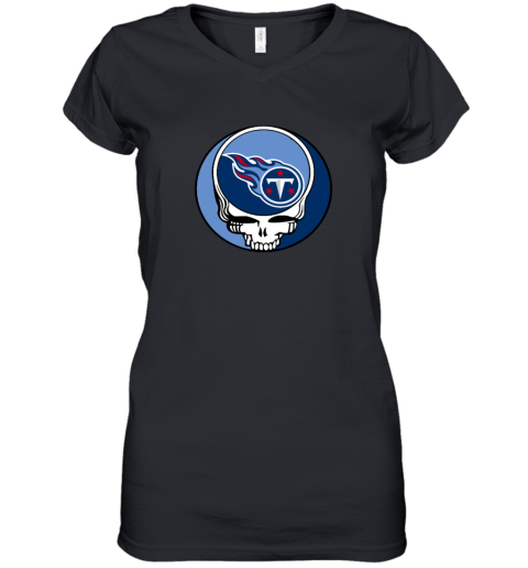 Tennessee Titans x Grateful Dead Women's V-Neck T-Shirt