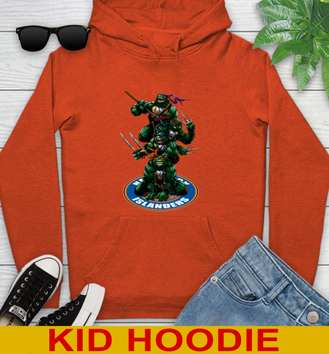 NHL Hockey New York Islanders Teenage Mutant Ninja Turtles Shirt Youth Hoodie 5