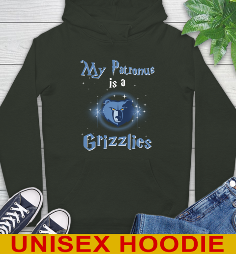 NBA Basketball Harry Potter My Patronus Is A Memphis Grizzlies Hoodie 12