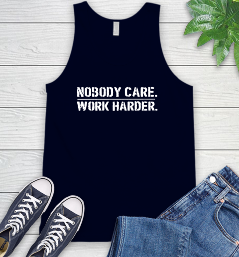 Lamar Jackson Nobody Cares Work Harder Tank Top 2