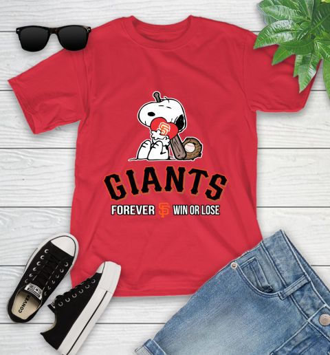 MLB The Peanuts Movie Snoopy Forever Win Or Lose Baseball San Francisco Giants 112