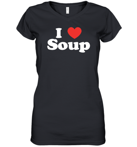 Caltrappfit I Love Soup Women's V