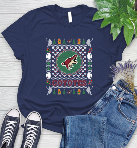 Arizona Coyotes Merry Christmas NHL Hockey Loyal Fan Ugly Shirt 99