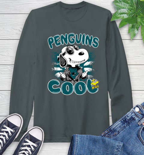 NHL Hockey San Jose Sharks Cool Snoopy Shirt Long Sleeve T-Shirt 7