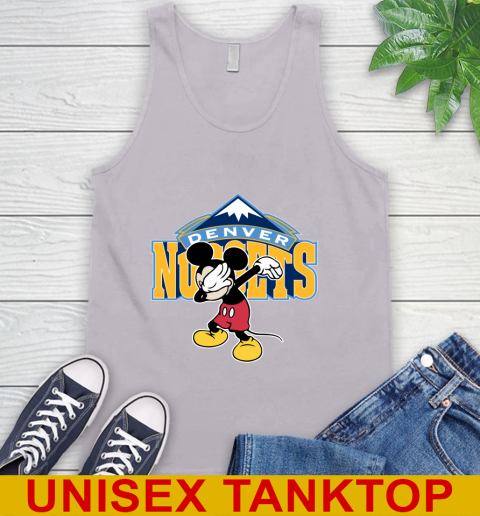 Denver Nuggets NBA Basketball Dabbing Mickey Disney Sports Tank Top 4