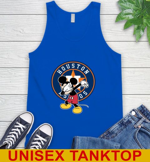 Houston Astros MLB Baseball Dabbing Mickey Disney Sports Tank Top 5