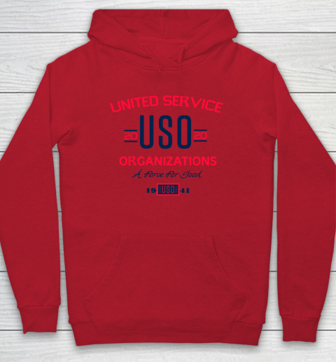 USO 2020 United Service Organizations Hoodie 7 USO 2020 United Service Organizations Hoodie - Image 7