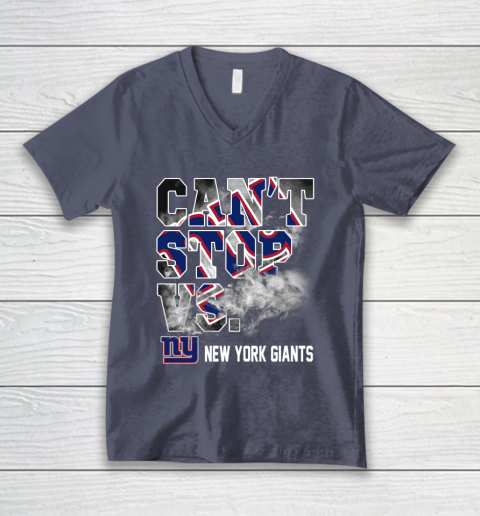 NFL New York Giants Can't Stop Vs V-Neck T-Shirt 7