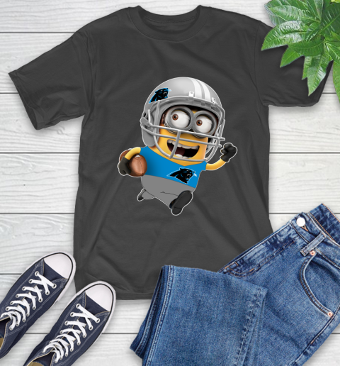 NFL Carolina Panthers Minions Disney Football Sports T-Shirt 2