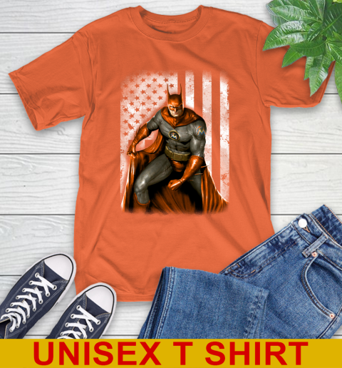 Miami Marlins MLB Baseball Batman DC American Flag Shirt T-Shirt 4
