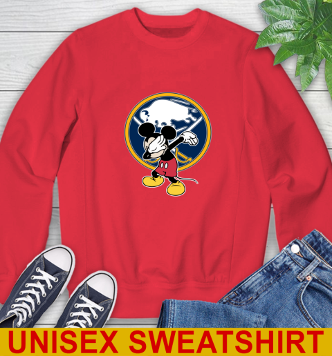 Buffalo Sabres NHL Hockey Dabbing Mickey Disney Sports Sweatshirt 10