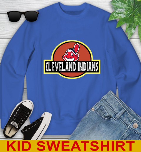 MLB Cleveland Indians Jurassic Park Dinosaur Movie Baseball Sports 119
