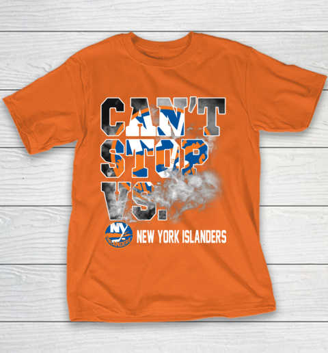 NHL New York Islanders Hockey Can't Stop Vs Youth T-Shirt 4