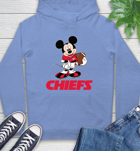 NFL Football Kansas City Chiefs Cheerful Mickey Mouse Shirt Hoodie 12