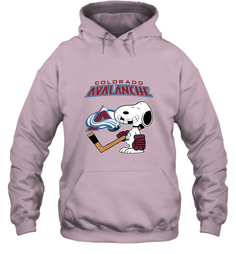 Colorado Avalanche Ice Hockey Broken Teeth Snoopy NHL Hoodie