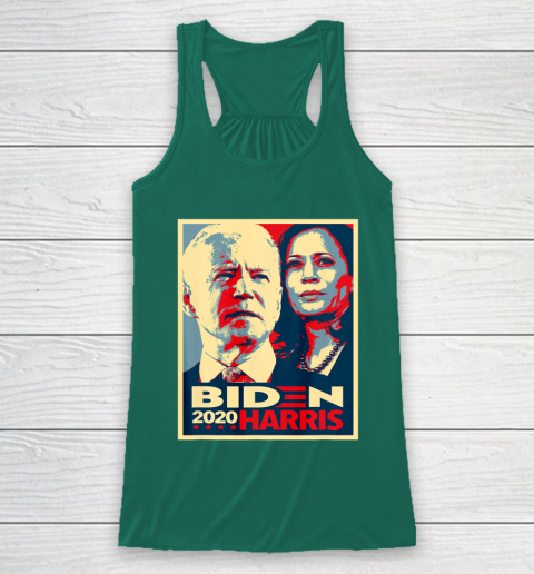 Joe Biden Kamala Harris Hope  Biden Harris 2020 Racerback Tank 6
