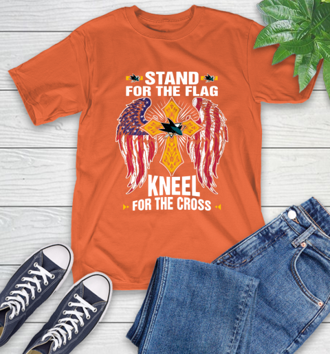 san jose sharks orange shirt
