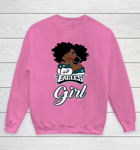 Philadelphia Eagles Girl NFL Youth Sweatshirt 7