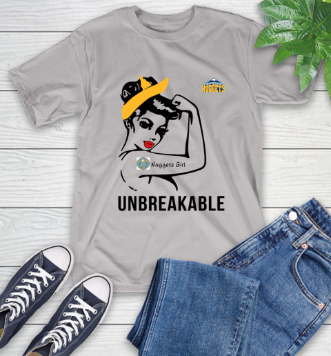NBA Denver Nuggets Girl Unbreakable Basketball Sports T-Shirt 12
