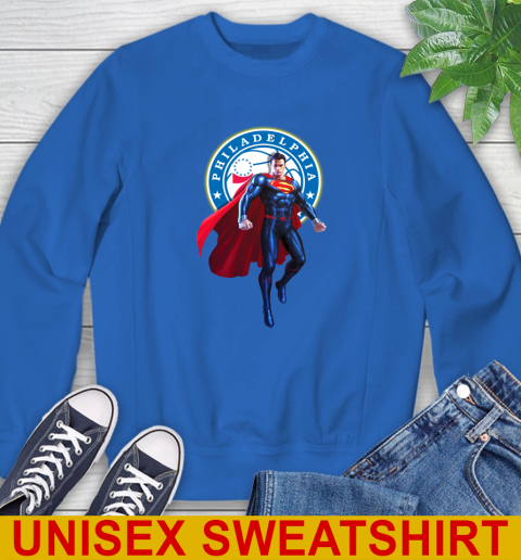 NBA Awesome Superman Basketball Sports Philadelphia 76ers 33