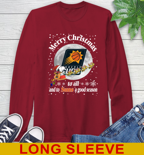 Phoenix Suns Merry Christmas To All And To Suns A Good Season NBA Basketball Sports Long Sleeve T-Shirt 9