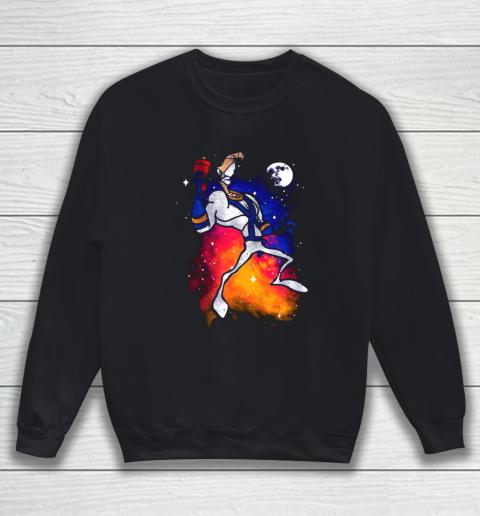 Space Jam Space Worm Vintage Sunset Sweatshirt