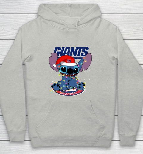 New York Giants NFL Football noel stitch Christmas Youth Hoodie