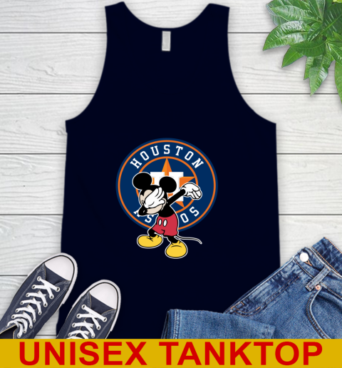 Houston Astros MLB Baseball Dabbing Mickey Disney Sports Tank Top 3