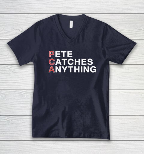 PCA Pete Catches Anything Pete Crow Armstrong V-Neck T-Shirt 2