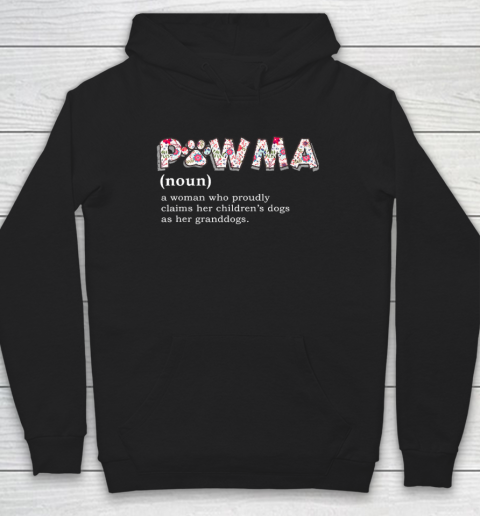 Pawma Definition Shirt Mama Grandma Dog Lovers Hoodie