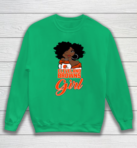 Cleveland Browns Girl NFL Sweatshirt 6