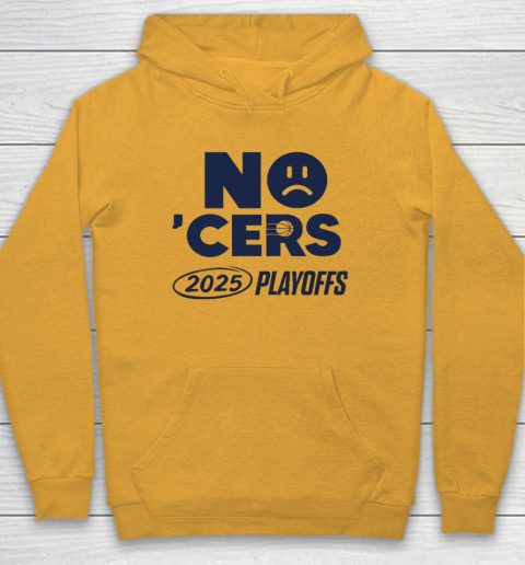 No ‘Cers Sad Face Indiana Pacers Hoodie