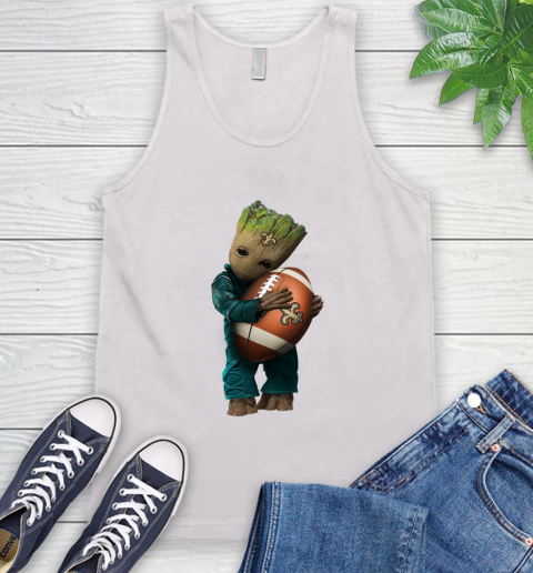 NFL Groot Guardians Of The Galaxy Football Sports New Orleans Saints Tank Top